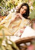 Dua- Luxury Lawn 3PC Chikenkari Heavy Embroidered Suit | ZF 056 Unstitched Summer Luxe '26