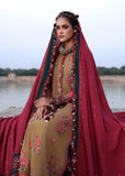 Aqsa - Luxury Lawn 3PC Chikenkari Heavy Embroidered Suit | ZF-017 Unstitched Summer Luxe '26
