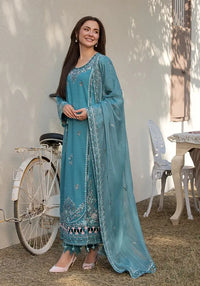 Soraya - Luxury Lawn 3PC Chikenkari Heavy Embroidered Suit | ZF-061  Summer Luxe '26