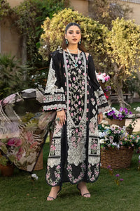 Fatima -ZF 046 - Luxury Lawn 3PC Chikenkari Heavy Embroidered Suit | Unstitched Summer Luxe '26