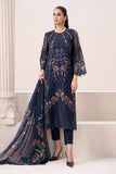 Samira - Luxury Lawn 3PC Chikenkari Heavy Embroidered Suit | ZF-072 Unstitched Summer Luxe '26