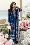 zaiba - Luxury Lawn 3PC Chikenkari Heavy Embroidered Suit | Unstitched Summer Luxe '26