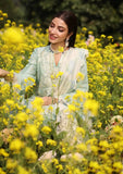 Iman - Luxury Lawn 3PC Chikenkari Heavy Embroidered Suit | ZF-069 Unstitched Summer Luxe '26