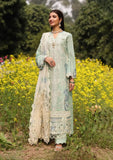 Iman - Luxury Lawn 3PC Chikenkari Heavy Embroidered Suit | ZF-069 Unstitched Summer Luxe '26