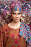 Tabeer - Luxury Dhanak Embroidered 3PC Suit | Unstitched