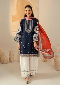 Roha Jazmin  Luxury Dhanak Heavy Embroidered 3PC Suit | Zaroon Unstitched