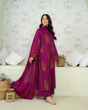 AMBER 3-PIECE (With Monar printed  Dupatta)