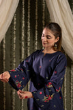 Mahnaz -  Luxury Dhanak Heavy Embroidered 2PC Suit | Unstitched Zaroon Luxe