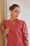 Hoor -  Luxury Dhanak Heavy Embroidered 2PC Suit | Unstitched Zaroon Luxe