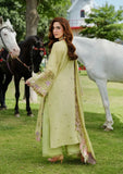 Rangzaar - Luxury Lawn 3PC Chikenkari Heavy Embroidered Suit | Zf-01 Unstitched Summer Luxe '26