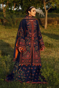 Kiran - Luxury Dhanak Heavy Embroidered 3PC Suit | Unstitched Zaroon Luxe