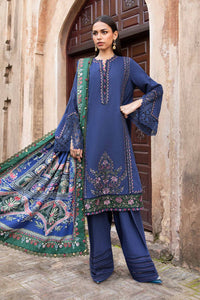 Aaliya - Luxury Dhanak Embroidered 3PC Suit | Unstitched