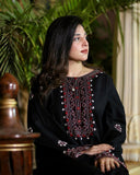 BLACK LUXE EMB 2PC