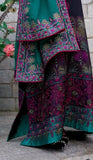 Zainab -ZF 049 - Luxury Lawn 3PC Chikenkari Heavy Embroidered Suit | Unstitched Summer Luxe '26