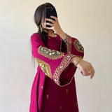 Zincorus 2-pieces  Embroidered