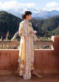 Darya - Luxury Lawn 3PC Chikenkari Heavy Embroidered Suit | ZF-075 Unstitched Summer Luxe '26