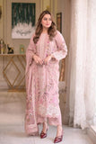 Luxe Pink - Zf -011 Luxury Lawn 3PC Chikenkari Heavy Embroidered Suit | ZF 011 - Unstitched Summer Luxe '26