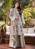 Mitra - Luxury Lawn 3PC Chikenkari Heavy Embroidered Suit | ZF-076 Unstitched Summer Luxe '26