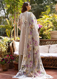 Mitra - Luxury Lawn 3PC Chikenkari Heavy Embroidered Suit | ZF-076 Unstitched Summer Luxe '26