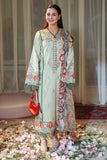 Zara - Luxury Dhanak Heavy Embroidered 3PC Suit | Unstitched Zaroon Luxe