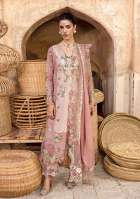 Amal - Luxury Lawn 3PC Chikenkari Heavy Embroidered Suit | ZF-080  Summer Luxe '26