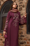 Roopnaz - Luxury Dhanak Heavy Embroidered 3PC Suit | Unstithced Zaroon Luxe