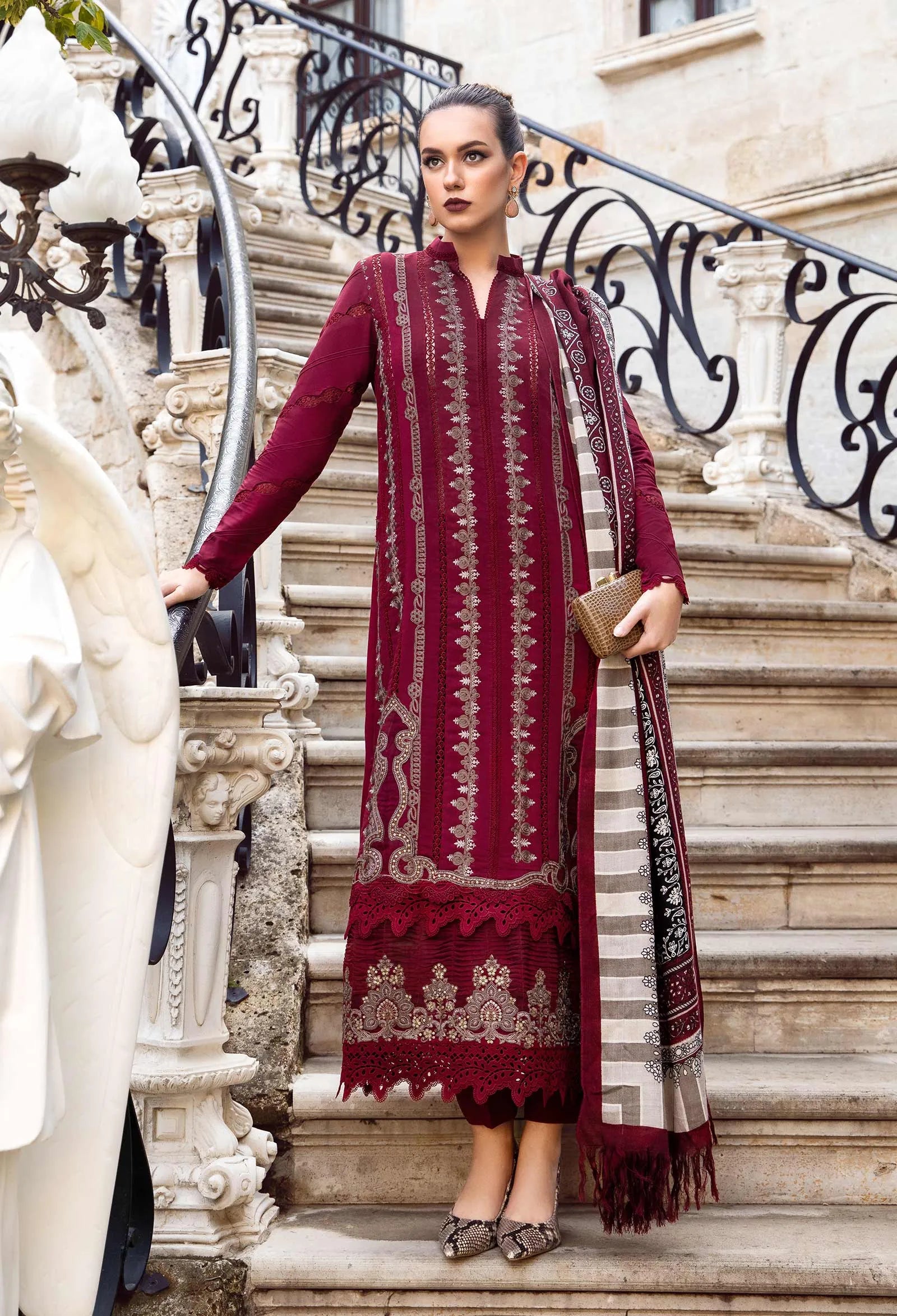 nilofer_dhanak_3Pc_Winter_ladies_collection_zaroonfashion_1