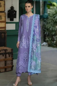 Mushq Kb-103 | Luxury Unstitched Fully Embroidered lawn 90/70