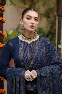 Gul e Shaheen - Winter Dhanak 3PC Embroidered |  Unstitched Zaroon Luxe