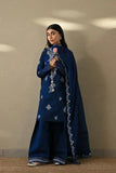 Sapphire Blue Kb-104 | Unstitched Summer Luxury Fully Embroidered 3PCS