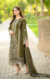 Donya - Luxury Lawn 3PC Chikenkari Heavy Embroidered Suit | EA-089 Summer Luxe '26