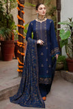 Gul e Shaheen - Winter Dhanak 3PC Embroidered |  Unstitched Zaroon Luxe